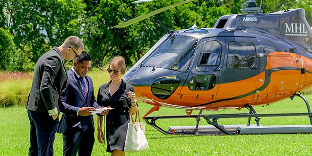 Inter Hotel Helicopter Transfer in Mauritius (2)